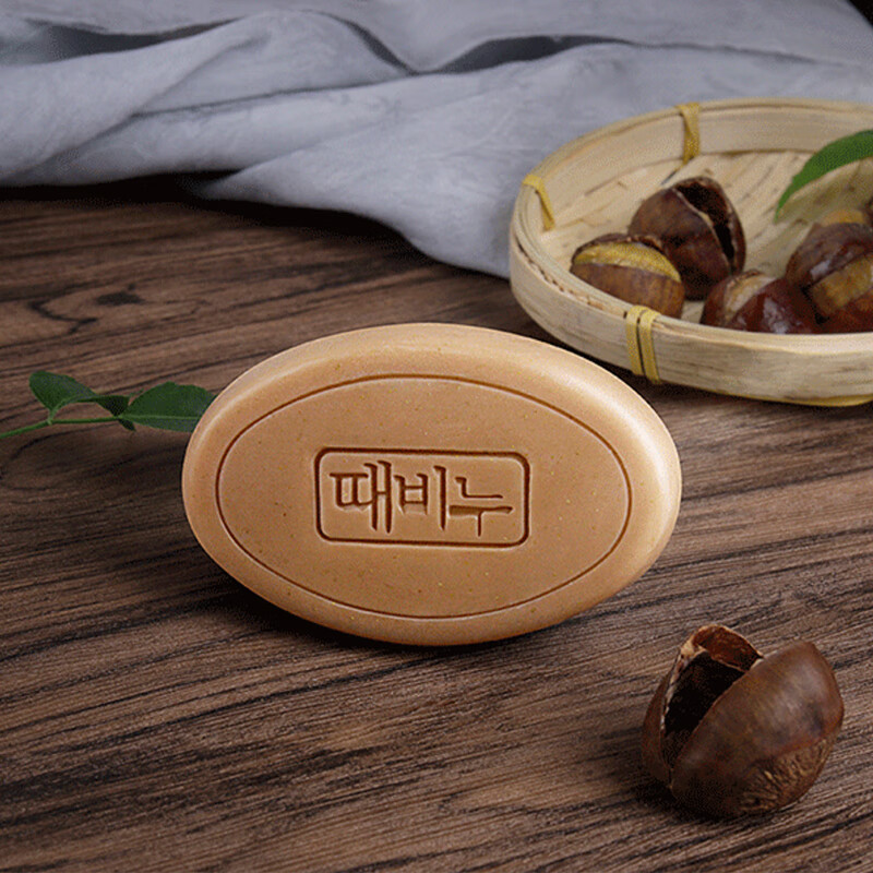 無瑾花 韩国进口 花蜜栗皮磨砂皂90g 蜂蜜香型 洁面皂沐浴洗澡皂男女士高清大图