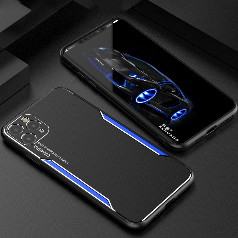 圣幻 iPhone11/12Pro/12mini/11Promax手机壳苹果11/12保护套摄相头全包创意刀锋金属防摔潮高清大图