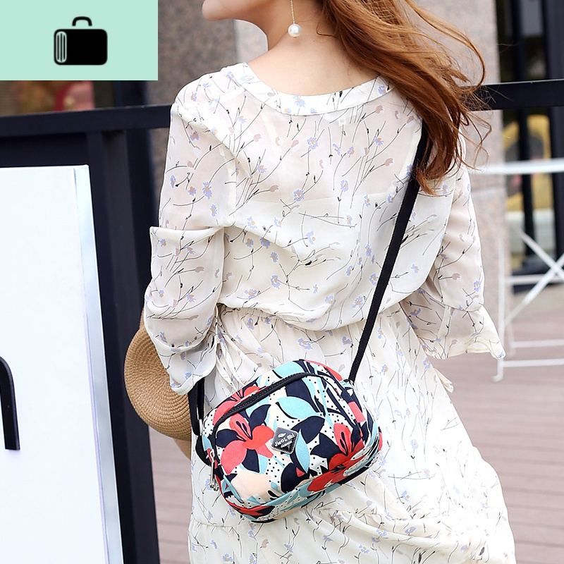 2020新款夏秋小布包尼龙牛津布女包斜挎包单肩帆布轻便防水休闲包new