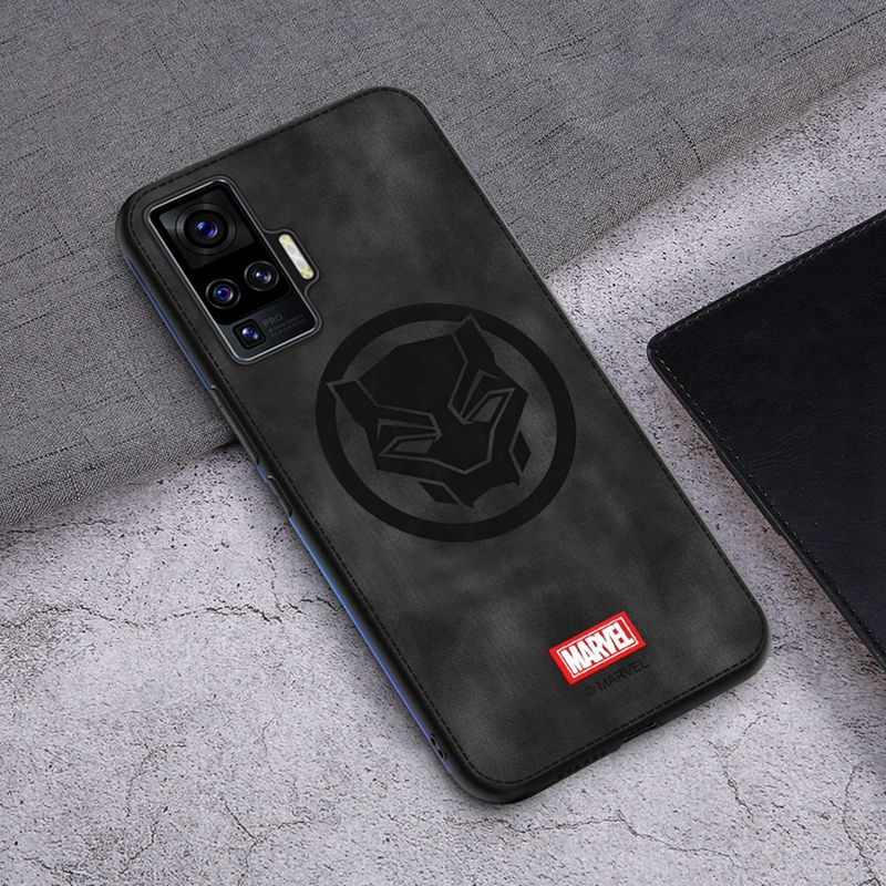 Marvel漫威咪咕Vivo X50手机壳Vivo X50 Pro硅胶保护套5G防摔钢铁侠美国队长雷神正版个性