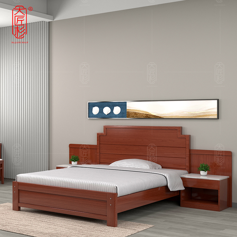 大匠杉 床屏开关链接板 600*40*735mm高清大图