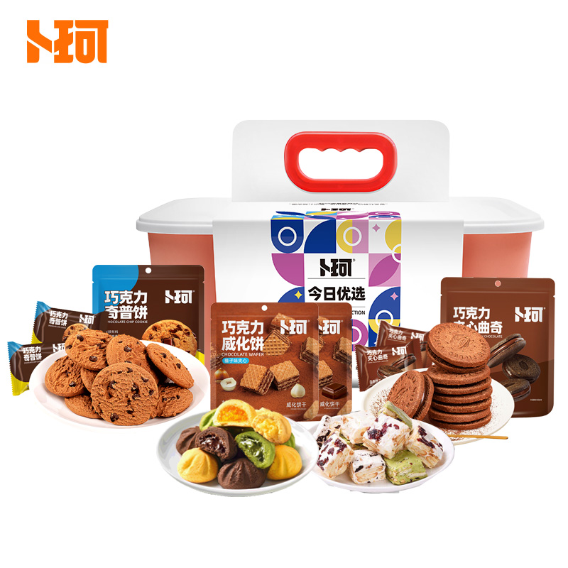 卜珂 零食组合.吉庆有余礼460克高清大图