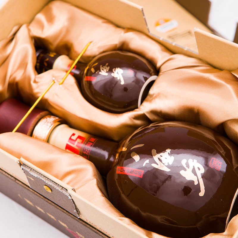 十八酒坊陈坛陶藏十五39度480ml100m老白干香型礼盒装白酒