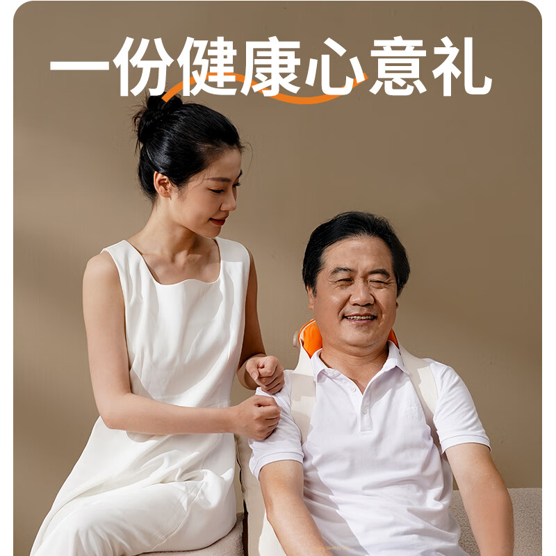 和正颈椎按摩器仿人手揉捏肩颈斜方肌按摩披肩抓揉腿腰颈部肩膀脖子护颈仪 生日礼物送女友男友肩颈按摩器HZ-S2高清大图