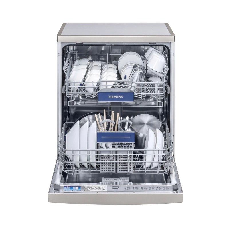 西门子SJ236I01JC 12套 独立式洗 碗 机 智能双重烘干 高温除菌高清大图