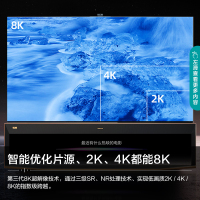 海信(Hisense) 85英寸ULED超画质 超大屏 8K超高清 智慧超薄 85U9E 双屏人工智能语音电视