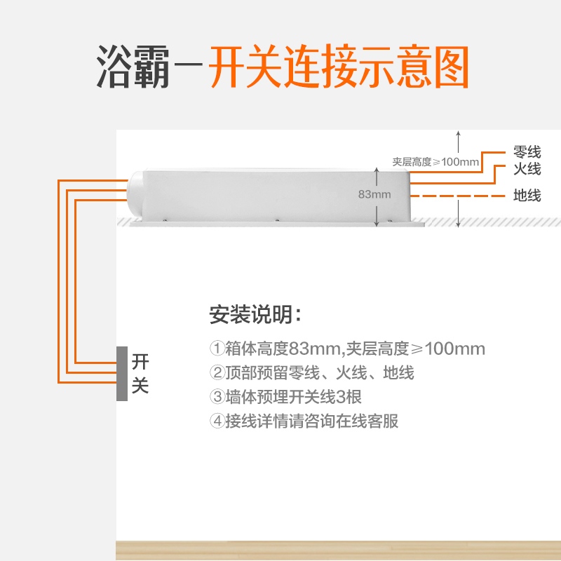 奥普(AUPU)浴霸 集成吊顶风暖浴霸 智能触控开关 悬浮面罩 带功能指示 LED大灯板照明 纤薄箱体 一键干燥 厨卫套