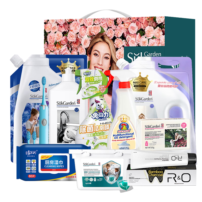SukGarden蔬果园留香洁净10件套-SGY250818004