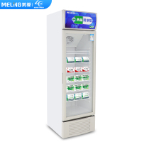 美菱(MELING) YC-378SL药品阴凉柜医用冷藏柜风冷医用冰箱GSP认证药品柜商用展示柜2-20℃ 单门319L