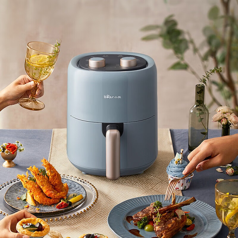 小熊空气炸锅3L多功能锅可拆卸易清洗QZG-E12W5高清大图