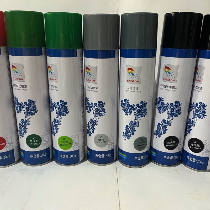 彩虹 自喷漆 红200g