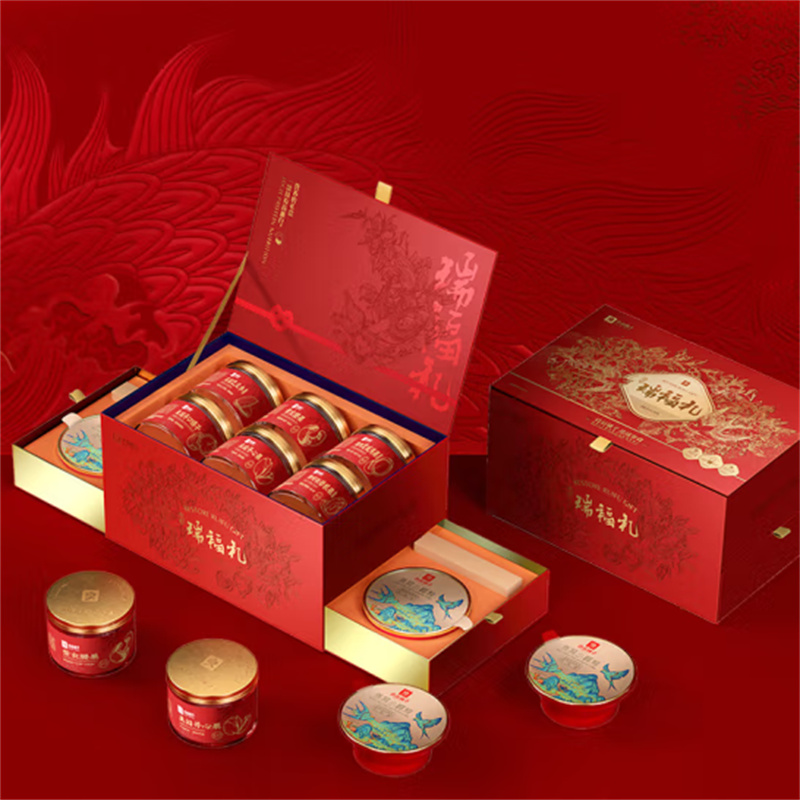 良品铺子坚果炒货礼盒蛋白瑞福礼960g
