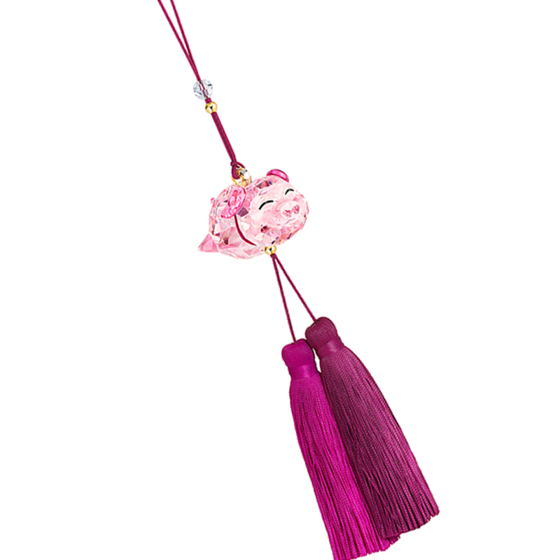 【高贵之选】SWAROVSKI施华洛世奇PIG ORNAMENT猪猪来福幸运吉祥人造水晶挂饰饰品 自用 挂件 家居装饰