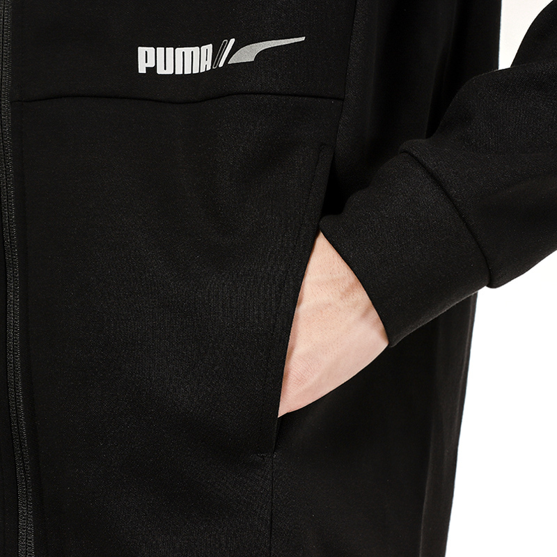 PUMA彪马外套男装2021秋季新款运动服连帽休闲夹克开衫846533