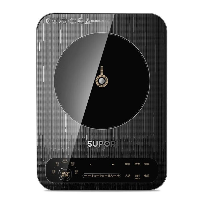 苏泊尔(SUPOR))QC系列 电磁炉商用家用精控温度 微晶大面板2200W大功率 C22-ID35高清大图