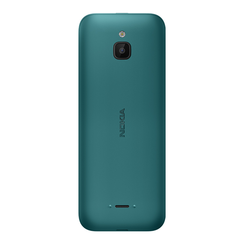诺基亚 NOKIA 6300 4G 移动联通电信 蓝绿色 双卡双待 直板按键手机 wifi热点 老人老年手机 学生手机 双卡双待 直板按键手机高清大图