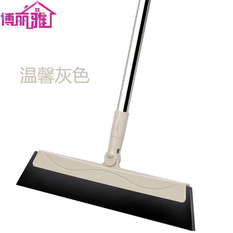 家庭个人清洁工具浴室刮水器抹茶绿色扫把头清新粉色扫把头 适用空间浴室 清新型粉色扫把头 温馨灰色