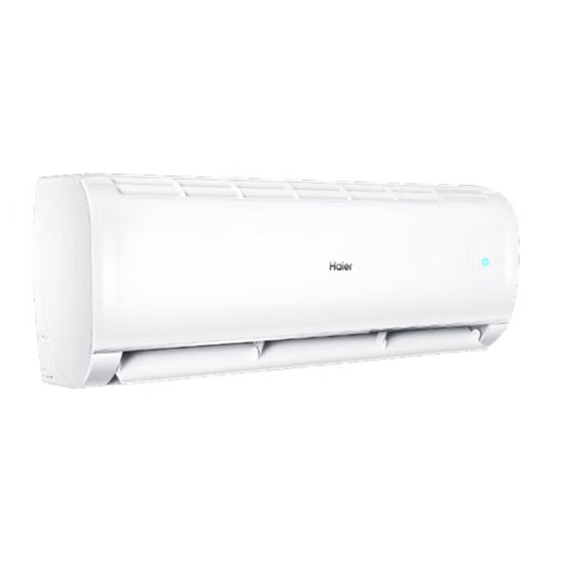 海尔(Haier)壁挂式挂机空调 变频冷暖1.5P 一级能效 智能自清洁KFR-35GW/A1MCD81U1(标准安装)
