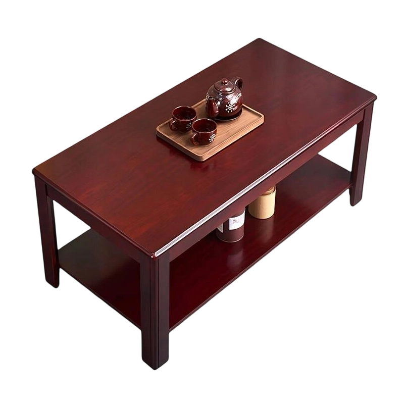 盛铁达 实木茶几桌长几边桌颜色可选1200*600*450mm STD-CJ1009 个高清大图