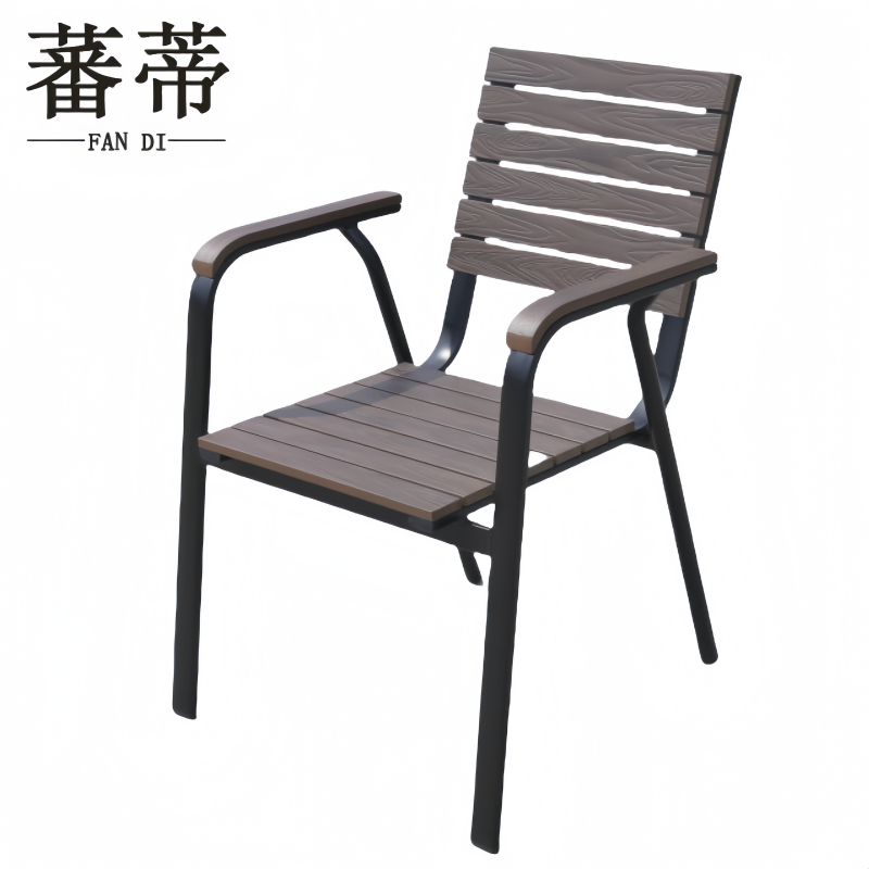 蕃蒂户外桌椅一桌六椅套高清大图