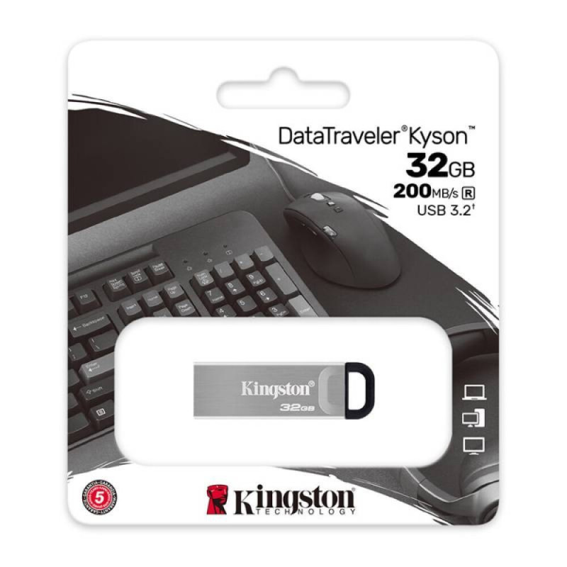 金士顿(KINGSTON)U盘 USB 3.2 Gen 1 DTKN 投标车载高速金属优盘 32GB