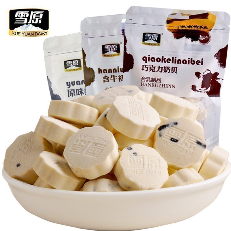 雪原原味奶贝150G