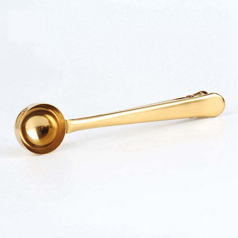 银色 不锈钢咖啡量勺厨房克度刻度计量勺量匙烘焙家用奶粉勺子15ml10克