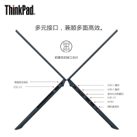 ThinkPad笔记本 联想 A285 12.5英寸办公手提笔记本电脑(锐龙5-2500u 8G内存 256G固态硬盘 指纹识别 Win10)黑色