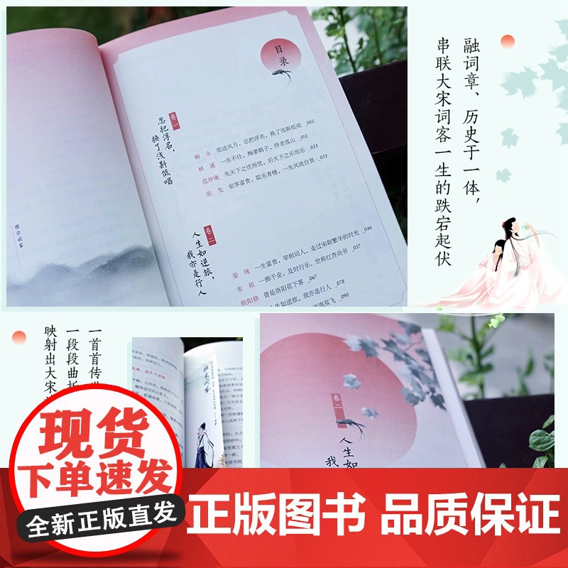 [央视网]雅宋词客 白落梅2022年全新传记力作 用苏轼 晏幾道 秦观 辛弃疾等22位宋代词人的一生串联起大宋王朝的波澜高清大图