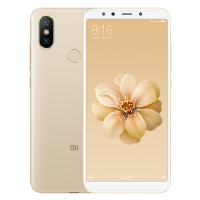 Xiaomi/小米 小米6X 4GB+64GB 流沙金 移动联通电信4G全网通手机 “治愈系”自拍双摄