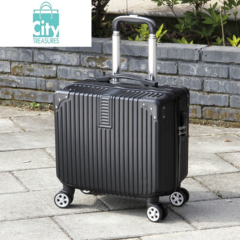 bangdou小号行李箱男女小型轻便拉杆箱16寸18寸旅行箱皮箱登机密码箱