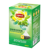 立顿Lipton 花果茶 摩洛哥风味薄荷柠檬 三角茶包袋泡茶叶调味茶2g*20包 办公室方便下午茶