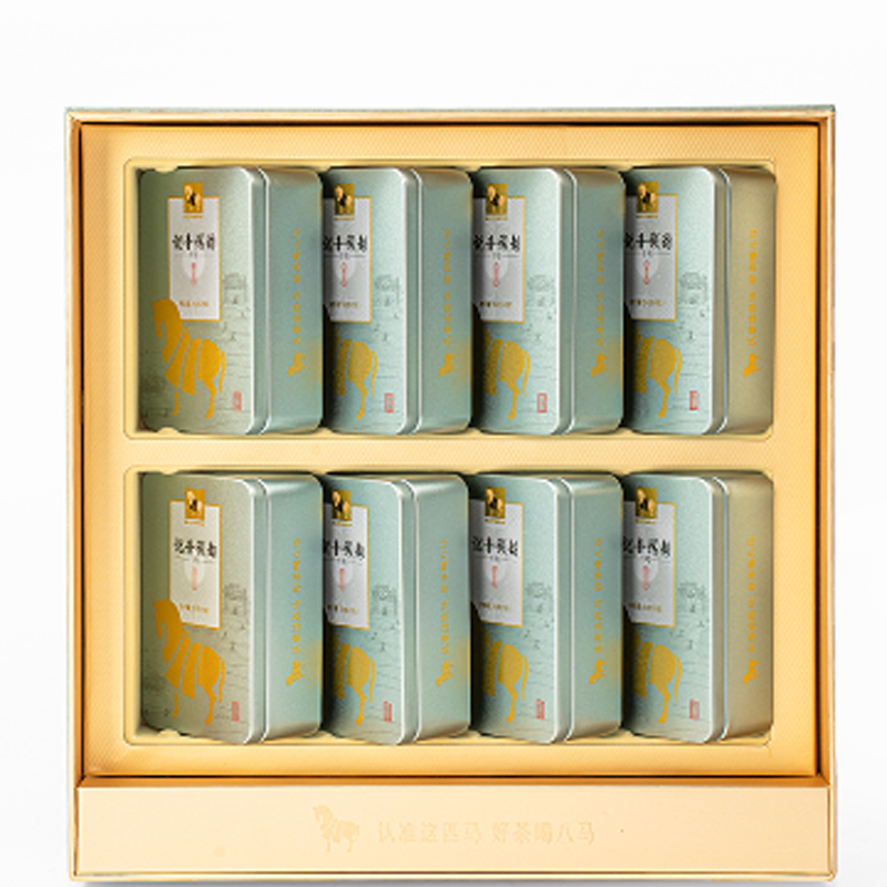 八马茶业(BAMA TEA)铁韵1号·安溪铁观音A-200克(25包)高清大图
