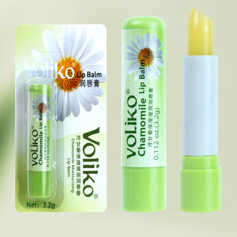 Voliko洋甘菊润唇膏小甘菊秋冬补水保湿滋润淡化唇纹高清大图