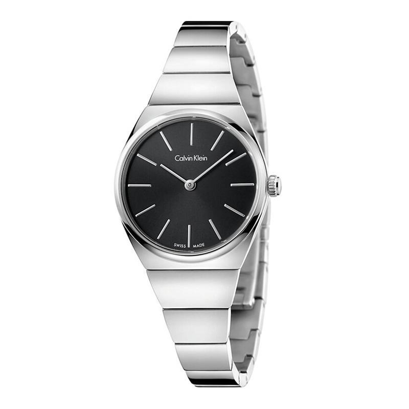 Calvin Klein superme系列钢带女士手表石英表K6C23141
