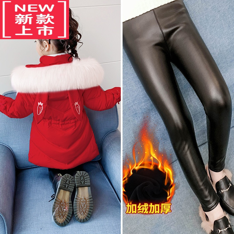 可莉允女童棉服冬装2022年新款洋气大儿童韩版冬季棉袄女孩羽绒外套棉衣