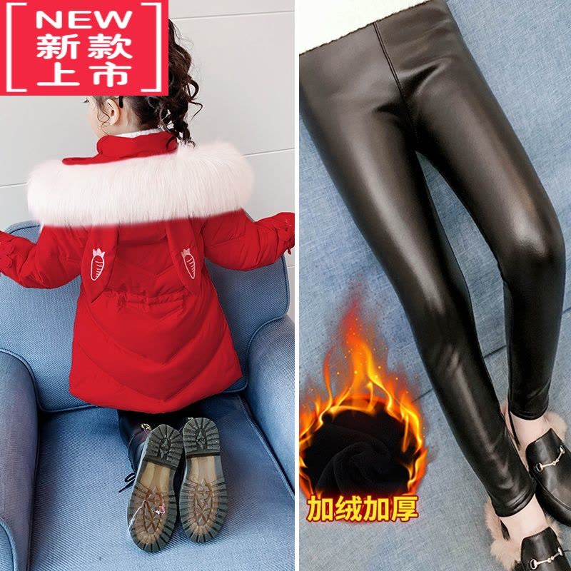 可莉允女童棉服冬装2022年新款洋气大儿童韩版冬季棉袄女孩羽绒外套棉衣图片