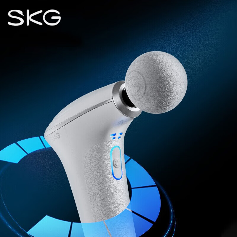 SKG筋膜枪按摩器 全身按摩器长续航低音热敷按摩便携健身器材 F5SE