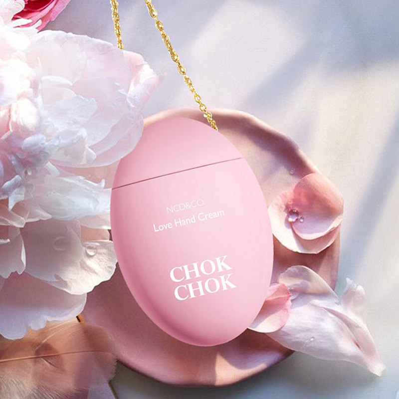 CHOK 护手霜樱花滋润保湿补水防干裂网红鹅蛋护手霜女60g 韩国原装进口
