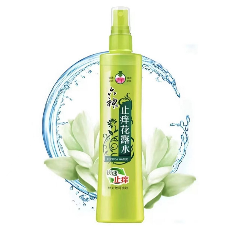 六神花露水止痒喷雾系列有效止痒清凉祛痱止痒180ml