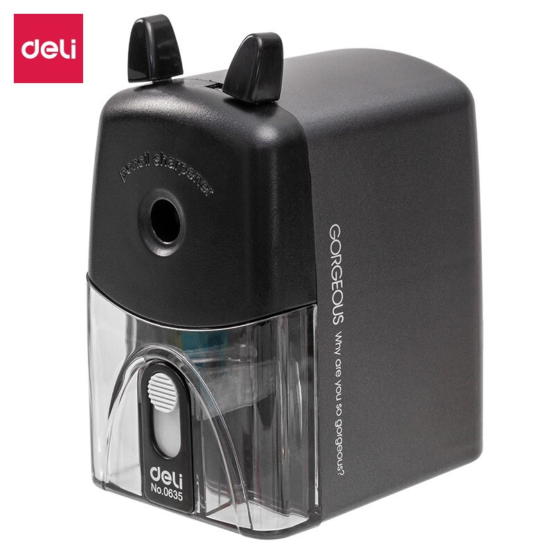 得力(deli) 0635削笔机(黑)高清大图