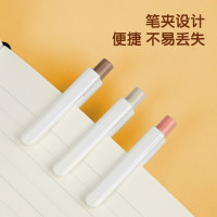 得力(deli)A534秋日暖暖按动学生中性笔0.5mm全针管可爱超萌少女签字笔(黑) 12支装