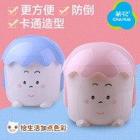 茶花(CHAHUA)塑料卡通手纸筒0922抽取式抽纸筒纸巾筒抽纸盒纸巾盒可爱卷纸筒餐巾纸盒 颜色随机