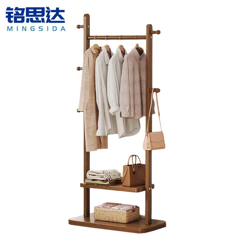 铭思达衣帽架60cm双层个高清大图