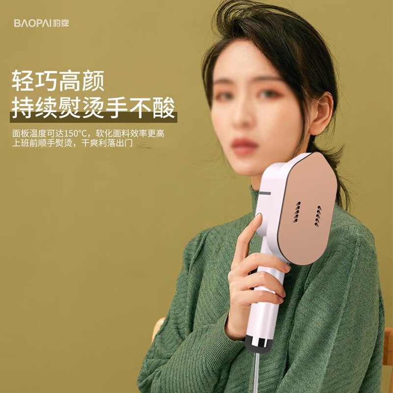 “豹牌 二合一手持式电熨斗 (带蒸汽) BP-EN802”高清大图