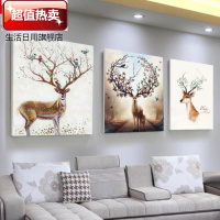 。客厅墙上装饰小挂件海边家装床头屋里背景画厨房家具墙体 G抽象花瓶 40*40【小卧室适合】.拼套12mm薄板