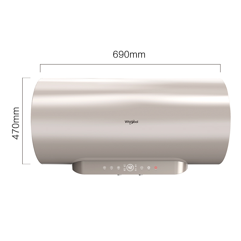 Whirlpool/惠而浦电热水器ESH-60WA1B 3000W双核动力 一级能效 遥控操作 预约洗浴