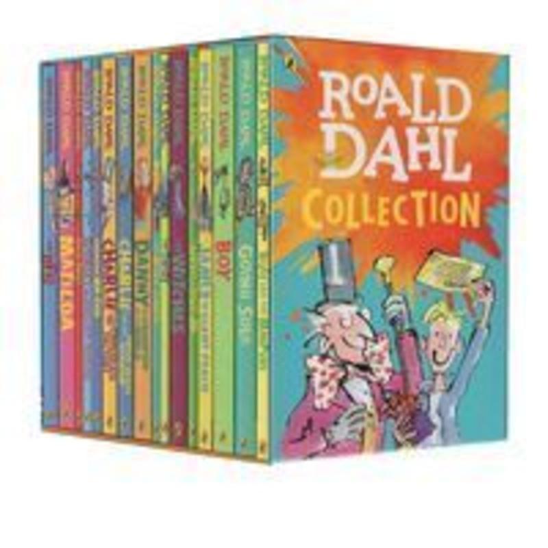 新版16册 罗尔德达尔英文原版小说 Roald Dahl 章节书全集 送音频 罗尔德达尔全套