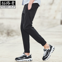 AXX703027拓路者夏季裤子九分裤男修身休闲裤收口小脚裤高弹力薄款9分男裤