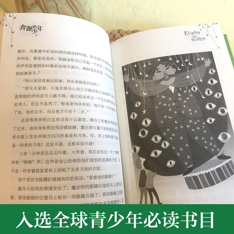 奔跑的少年 [正版]奔跑的少年 长青藤国际大奖小说书系列 9-14岁儿童文学故事书 中小学生课外阅读书籍456年级课外阅高清大图